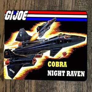 Mouse‎ Pad GI Joe Night Raven Cobra Jet